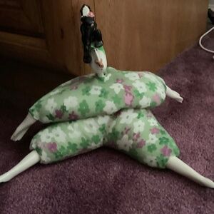 Vintage Poupee Millet Skunkhead Bean Bag Doll